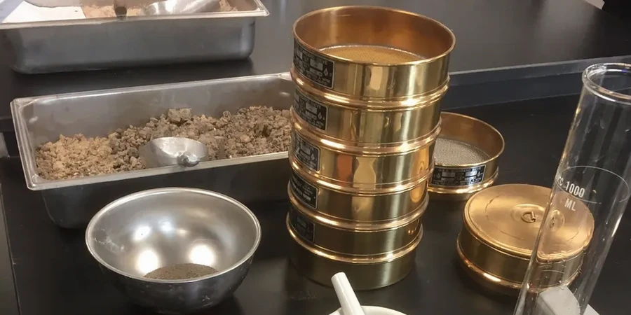 Grain Size Analysis for Ground Investigation in Bedford